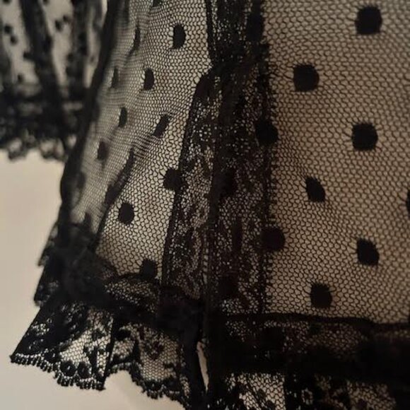 Vintage Betsey Johnson Lace Cardigan - Picture 4 of 7